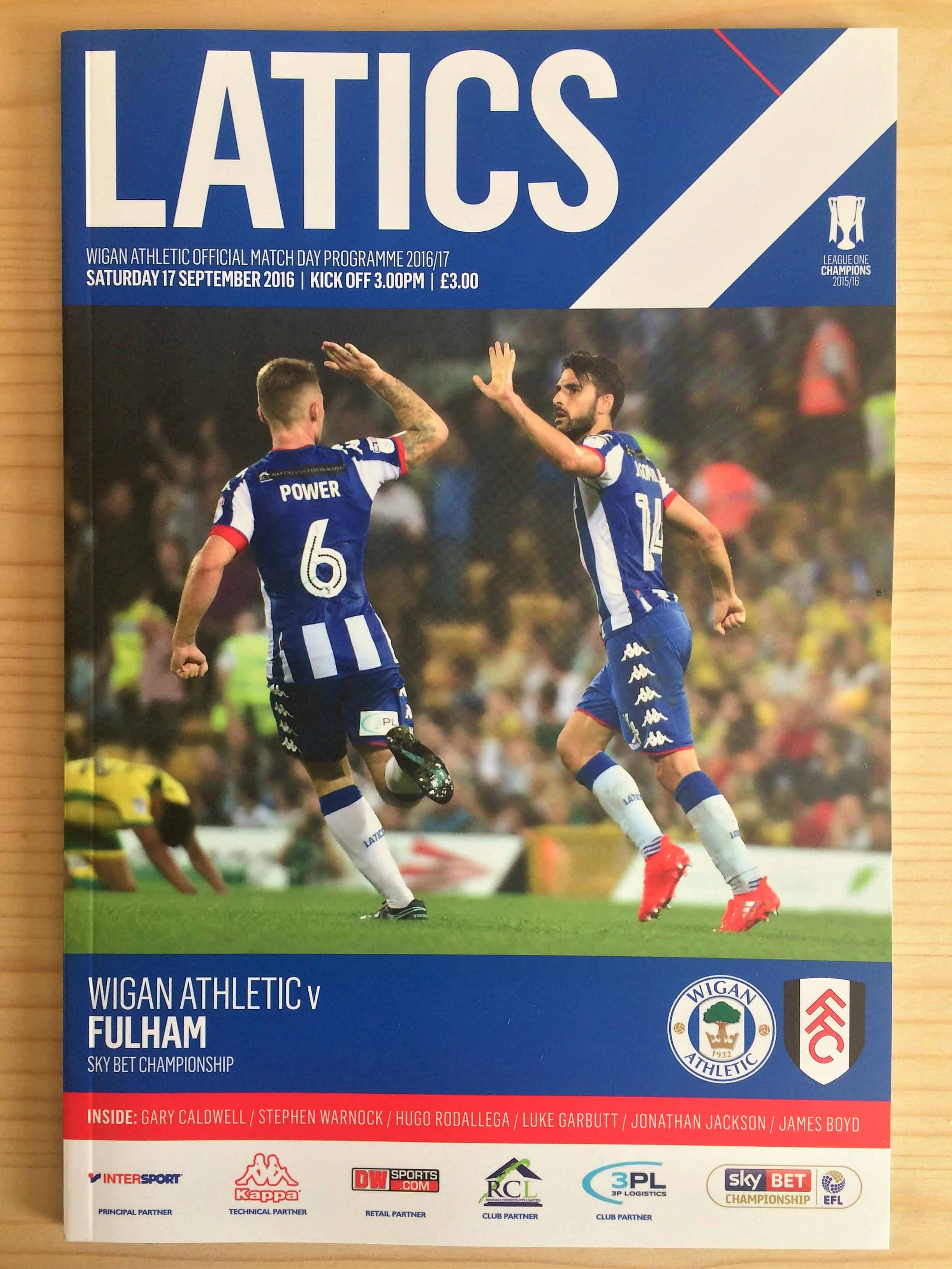 Wigan Athletic FC v Fulham FC